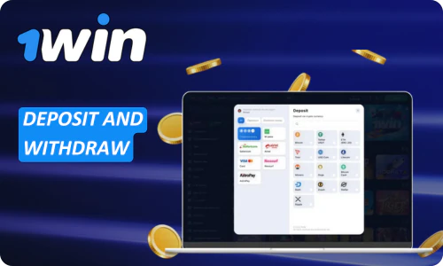 Deposit and Withdraw on 1Win