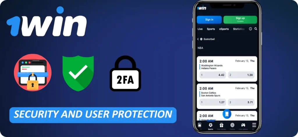 1Win App Security and Protection